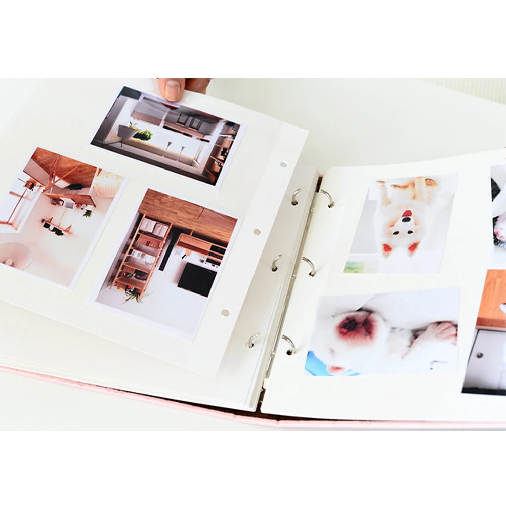 Самодельный альбом самоклеящийся с листьями адсорбционный коллекция