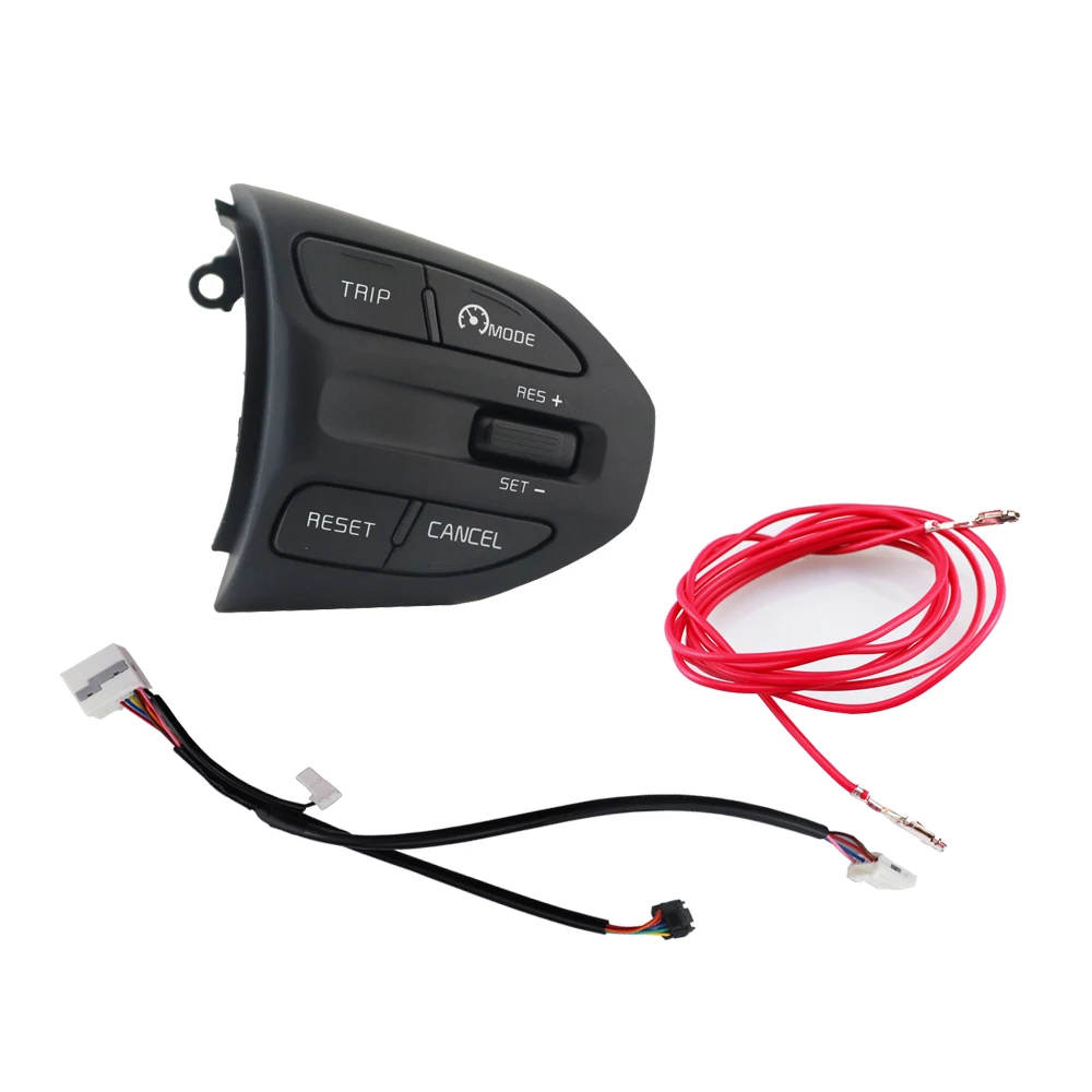 Кнопка рулевого колеса автомобиля круиз-контроль для KIA K2 RIO X-LINE Lux RIO 4 Bluetooth аудио телефон переключатель громкости