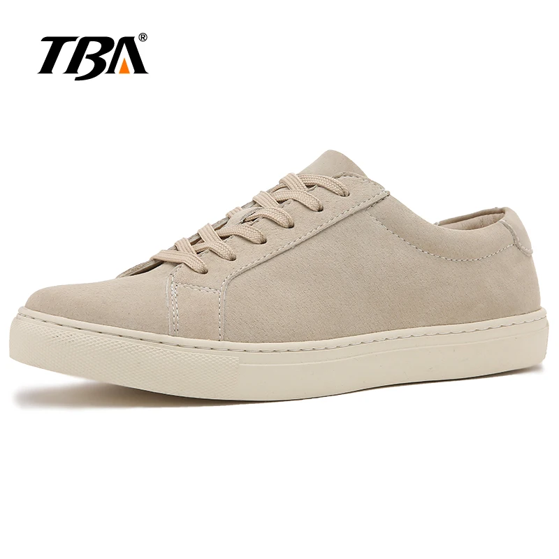 Высокое качество TBA2810 песок серый мужская кожаная повседневная обувь размер 38-44