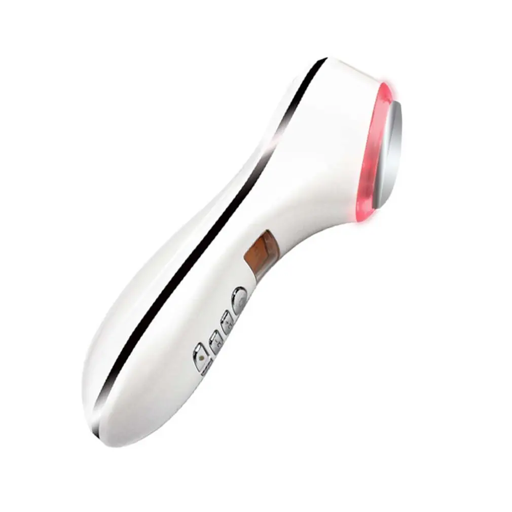 Ultrasonic Hot Cold Therapy Sonic Vibration Facial Skin Care Essence Ion Introduction Beauty Instrument Face