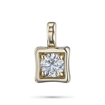 

Pendant made of yellow gold with diamond e0301pd07200217