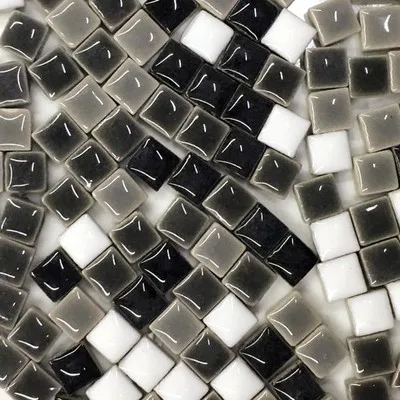 200 г креативная квадратная керамическая мозаичная плитка DIY хобби настенные поделки декоративные серьги в форме сердца аксессуары для изготовления ювелирных изделий - Цвет: 200g