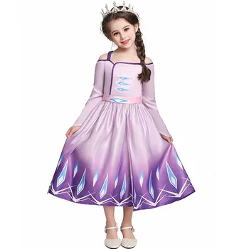 

Buyers recommend latest style quality children's clothing ice snow kingdom Aisha princess dress girls cosplay party strap dress
