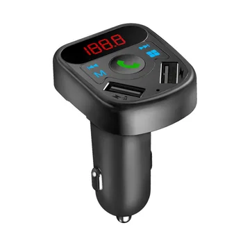 

Dual USB ChargerCar Bluetooth MP3 Player FM Bluetooth 2.0 Car 3.1A Fast Charge Built-In Noise Cancellation Circuit For Xiaomi