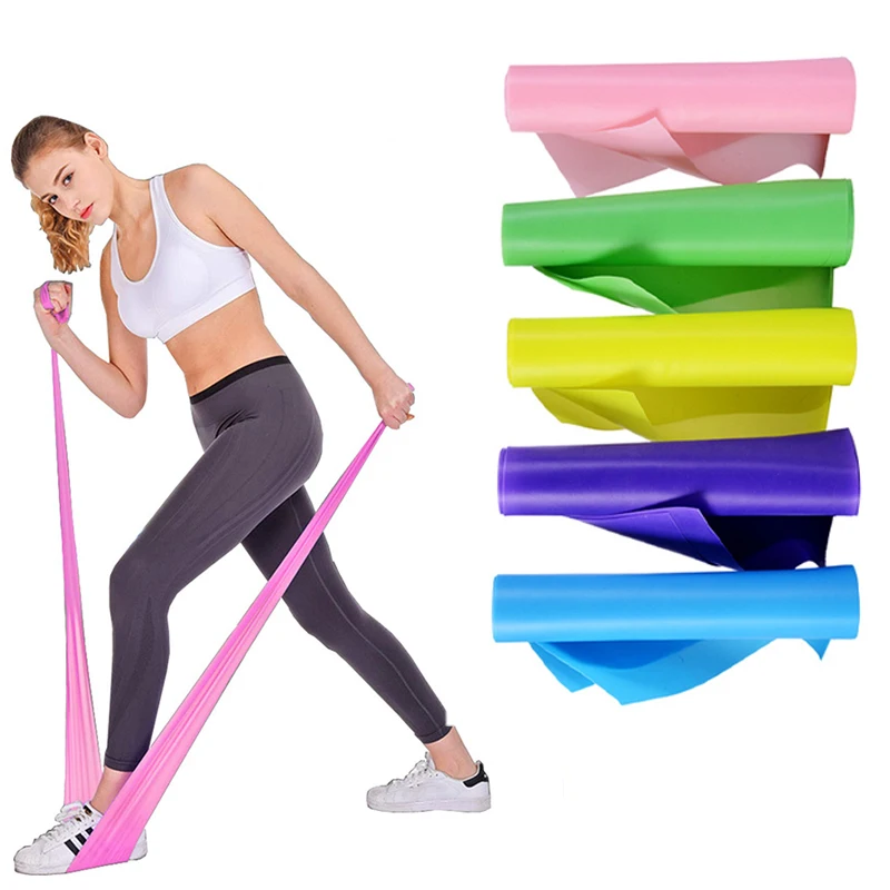 

Latex Resistance Bands Elastic Band Crossfit Pull Up Strength Training Gym Physical Therapy Yoga Pilates Rehab Exercise Sports