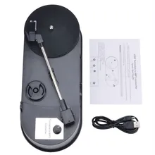 Новейший USB 2,0 проигрыватель LP записывающий аудио плеер Портативный MP3 cd плееры конвертер для Ezcap610P MP3 плеер