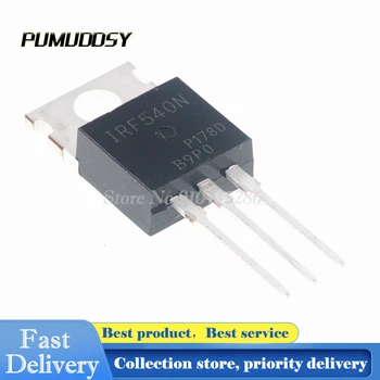 

10PCS/LOT IRF540 IRF540NPBF TO220 IRF540N Power MOSFET Triode TO-220 100V 33A Transistor N channel New