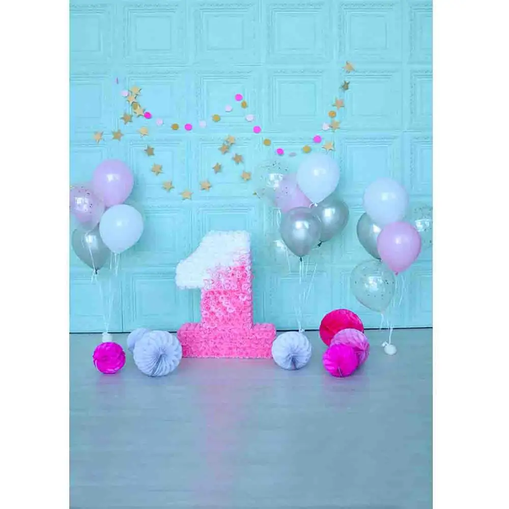 

SHENGYONGBAO Vinyl Custom Photography Backdrops Prop Happy Birthday and Children Theme Photo Studio Background NANY-31
