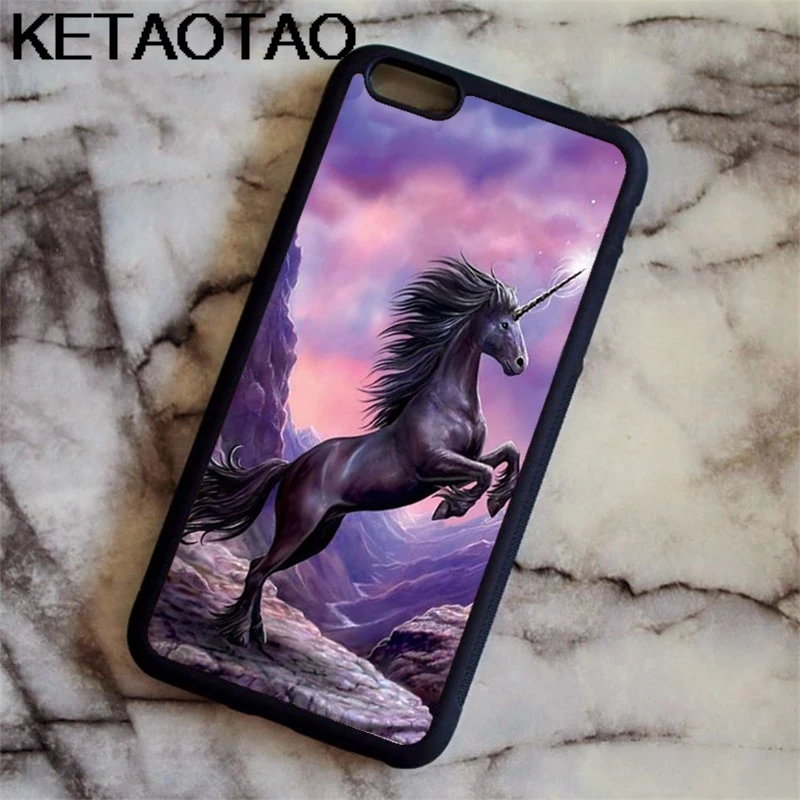 Чехол для телефона KETAOTAO Space Unicorn Caticorn Chat s для iPhone 4S SE 5C 5S 6S 7 8 SE X Plus XR XS Max чехол из мягкого ТПУ резины и силикона - Цвет: Цвет: желтый