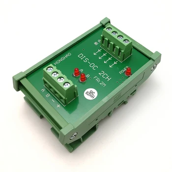 

DIS-OC 2CH differential transfer collector encoder signal conversion module 2MHz output compatible with NPN and PNP DIS-OC