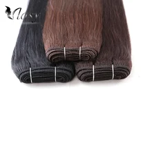 Vlasy, 20 дюймов, натуральные бразильские волосы Remy, волнистые волосы в пучке темного цвета, прямые, двойные человеческие волосы для наращивания, 100 г/шт