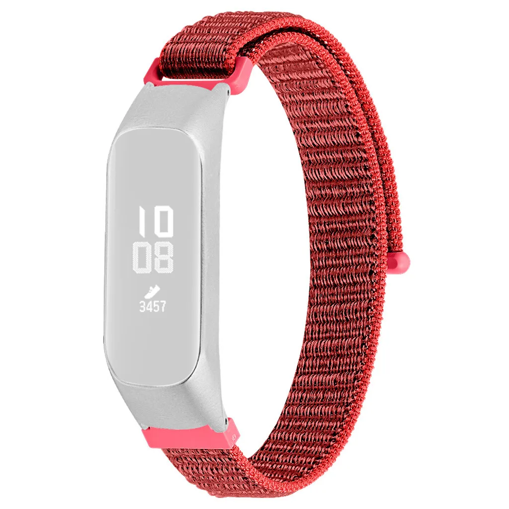 Замена нейлон спортивная петля ремешок для наручных часов для samsung Galaxy Fit-e