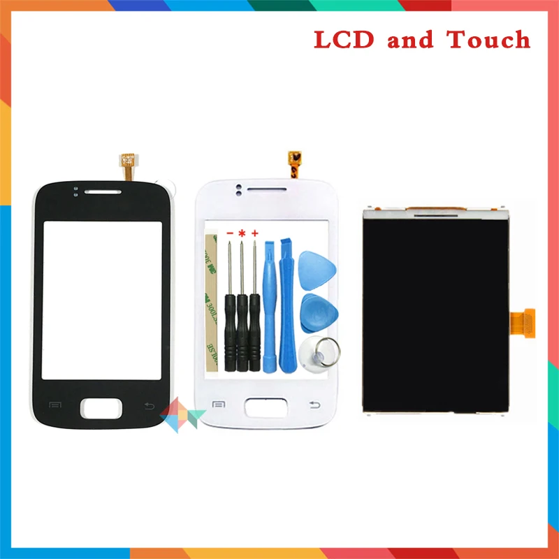High Quality 3.14" For Samsung Galaxy Y Duos S6102 Lcd Display Screen Free Shipping + Tracking Code | Мобильные телефоны и