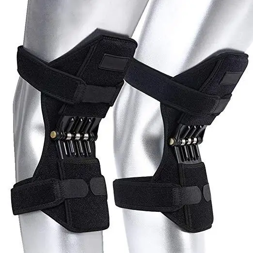 

Breathable Non Slip Knee Booster Pad Powerful Joint Support Brace Kneepad Sport Patella Protector Powerleg Elder