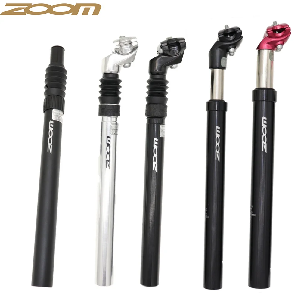 Zoom Shock Absober Suspension Bicycle Seatpost 25.4 27.2 28.6 30.9 31.6