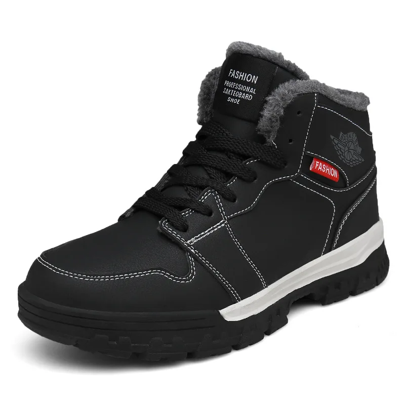 

39-46 winter boots men Non-Slip 2019 Comfortable warm winter shoes men #NX8881