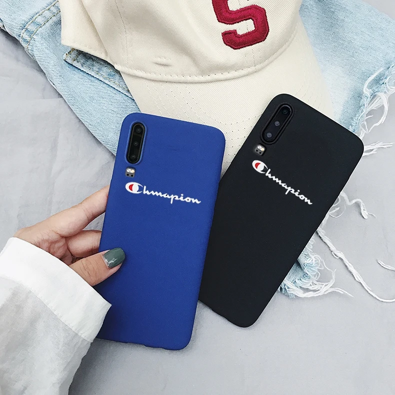 

Tide Brand Case for Huawei P30 Pro P20 Simple Solid Color Design Tpu Soft Cover Compatible with P30/P20Pro