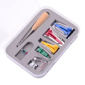 

Multi-function Household Electric Sewing Machine Accessories Ribbon Set DIY Patchwork Tool Wooden Awl Clips Free Shipping