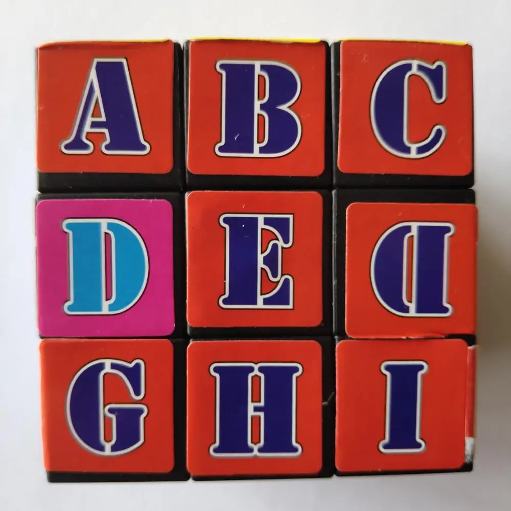

LINTINGAHN puzzle cube toy gift children's decompression interactive square digital cubes