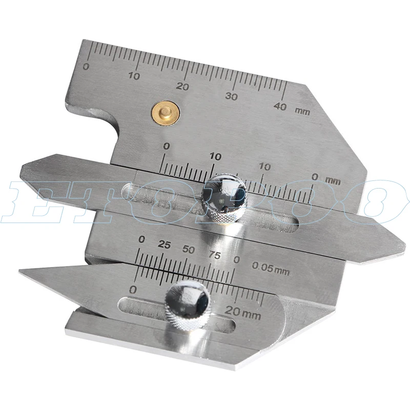 Portable Durable Practical Weld Measuring Gauge Weld Inspection Measure 