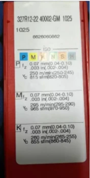 

10PCS CARBIDE INSERT 327R12-2240002-GM 1025