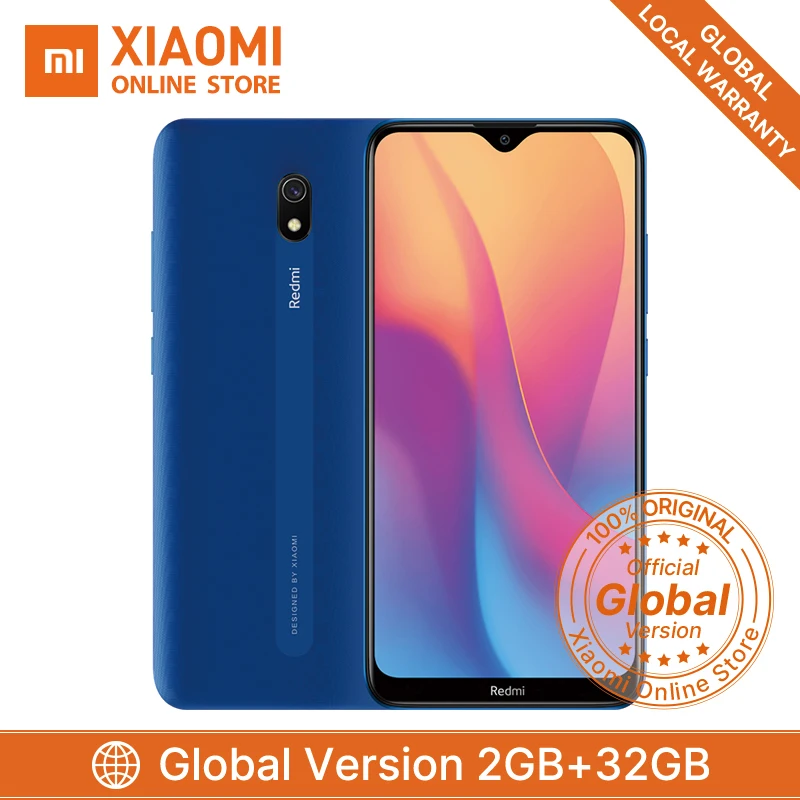 Global Version Xiaomi Redmi 8A 8 A 2GB 32GB Smartphone 6.22