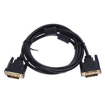 

DVI-D to DVI-D Male to Male Dual Link DVI Cable 6FT NEW