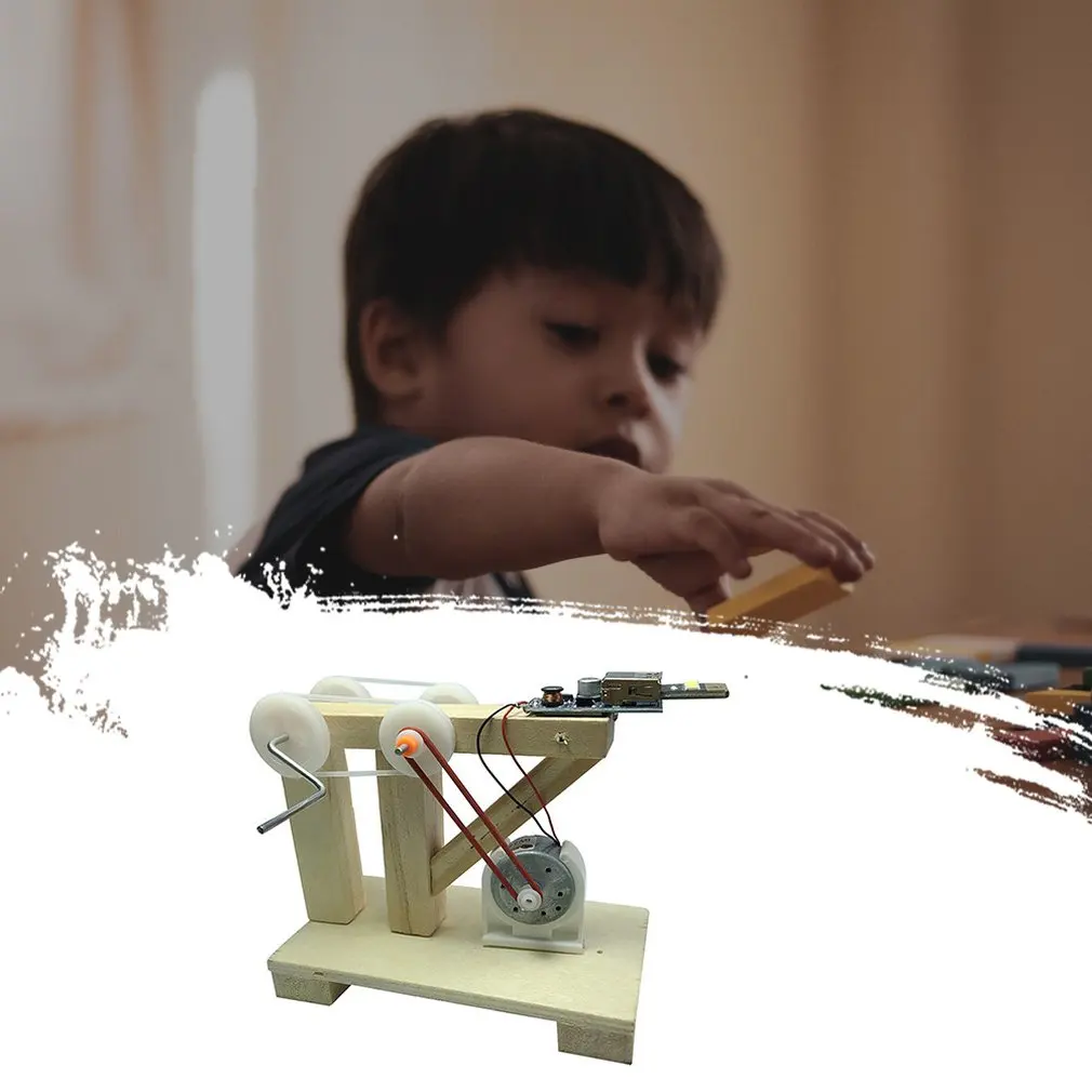 Дети Diy Собранный научно-технический эксперимент, обучающая модель, набор игрушек, подарки, игрушка для упражнений