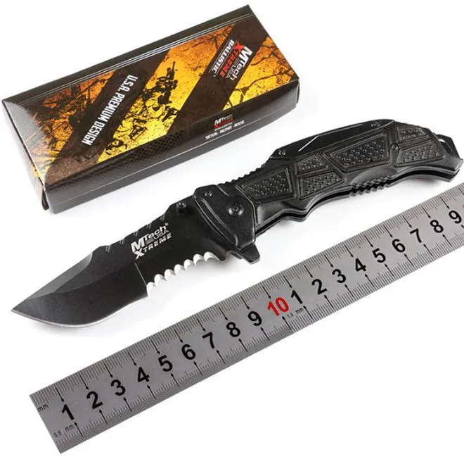 XLTOWN Multifunctional folding steel knife outdoor survival tool home quality stainless steel fruit knife outdoor folding knife