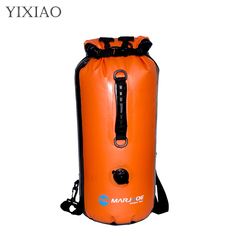 YIXIAO 30L Waterproof River Trekking Swimming Backpack Outdoor Floating Rafting Kayaking Knapsack Hiking Camping Backpack tactical backpack