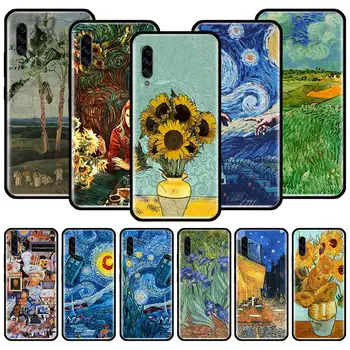 

Van Gogh Oil Painting Silicone Case For Samsung Galaxy A51 A71 A50 A70 A10 A20 A30 A40 A21 A31 A41 A91 Soft Cover Couqe Fundas
