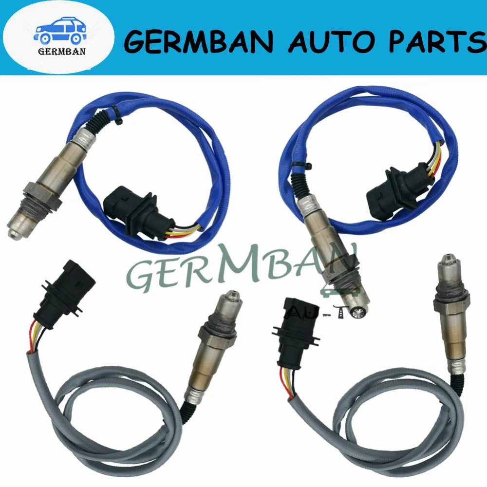 4Pcs 670009076 670002200 Sensore Di Ossigeno Anteriore A Monte Ls 27101 Lsu-Adv Per Maserati Ghibli Alfa Romeo Giulia Stelvio 025802710