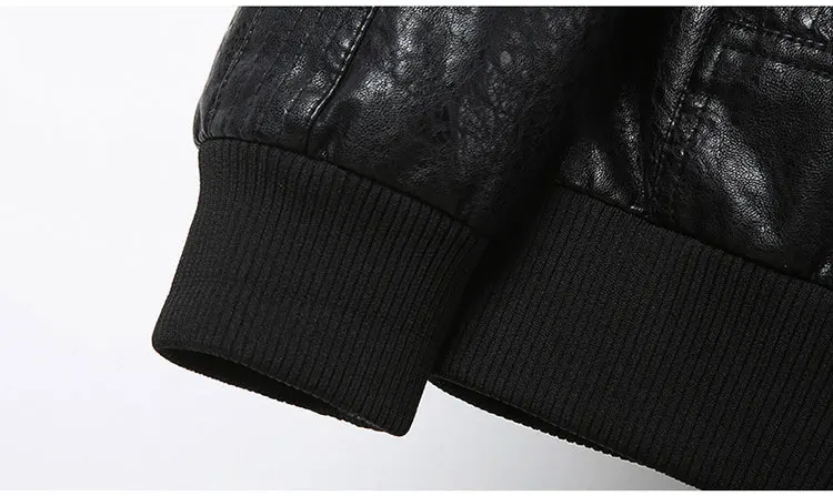 Новинка, мужская кожаная куртка, пальто 6XL, мужские Куртки из искусственной кожи в стиле милитари, тонкая Уличная Повседневная байкерская куртка, Мужская брендовая одежда AY8222