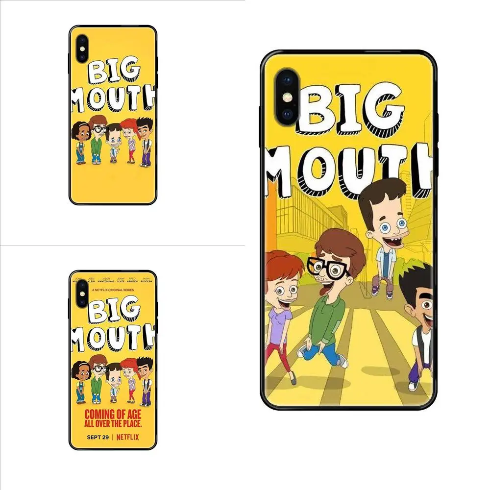 Newest Super Cute Phone Cases For iPhone 11 12 Pro 5 5S SE 5C 6 6S 7 8 X XR XS Plus Max Cartoon Hot Tv Show Series Big Mouth | Мобильные