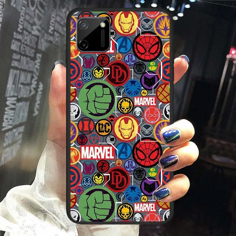 Avengers Marvel For OPPO A5 A9 A7 A11X A1K A12 A12E A31 A32 A53 A53S A72 A73 A93 AX7 Pro 2020 Silicone Phone Case best case for oppo cell phone