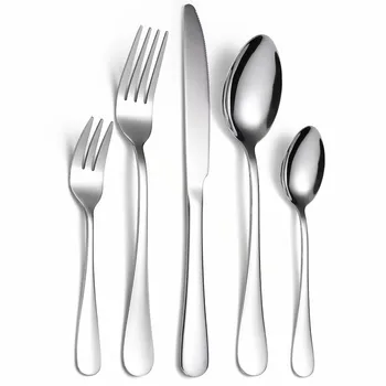 

5 Pcs Tableware Spoon Fork Set Tableware Sets Stainless Steel Cutlery Set Golden Cutlery Complete Full Dinner Set Eco Friendly