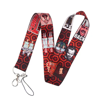 

K2348 Wholesale 20pcs/lot Horror Movies Lanyards Neck Strap Phone Keys ID Card Holder Lanyard For Keys DIY Hanging Rope Lanyards