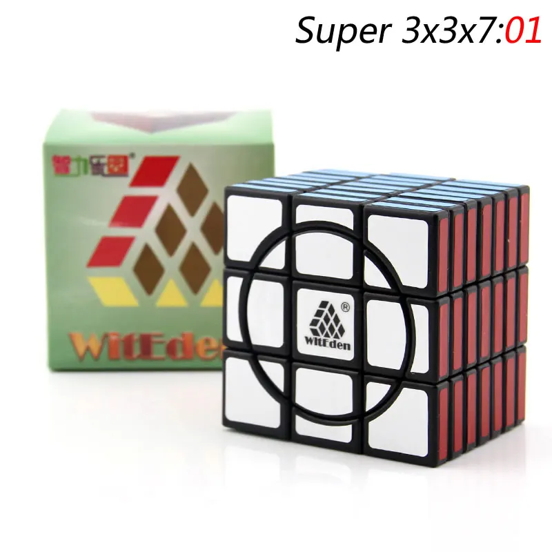 WitEden супер 3x3x5 3x3x6 3x3x7 3x3x8 3x3x9 волшебный кубик головоломки Скорость головоломки сложные Развивающие игрушки для детей - Цвет: Super 3x3x7 01
