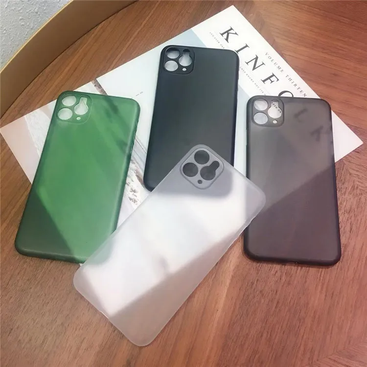 1000Pcs/Lot 0.3MM Ultra-thin Matte PP Phone Cover