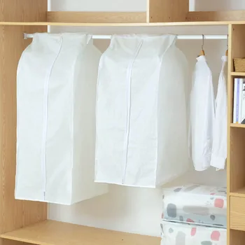 

1Pcs Clothes Dust Cover Dustproof Garment Cloth Hanging Organizer Storage Waterproof Suit Coat Protector Storage Bag