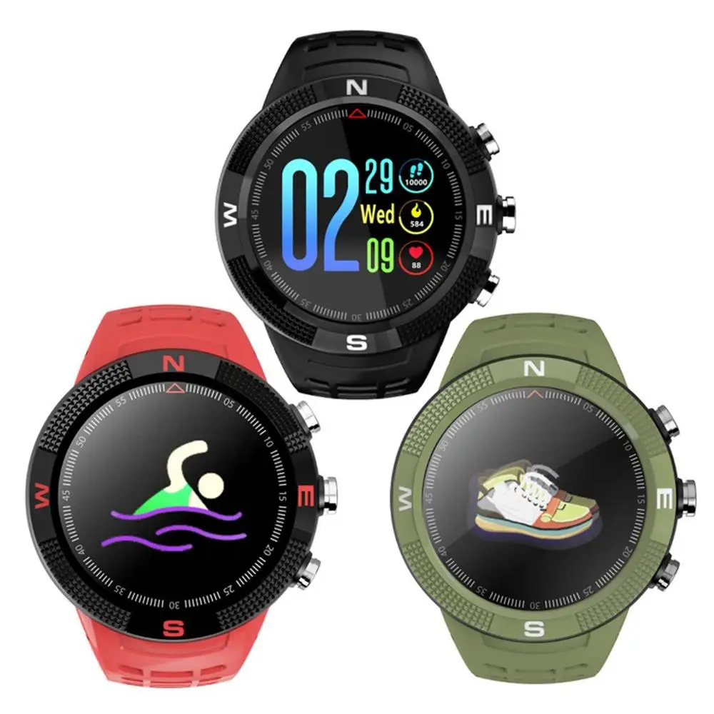 New Smart Watch Sports Round Dial IP68 Waterproof Call Message Reminder Pedometer Sleep Monitoring GPS Smart Watch For Women Men