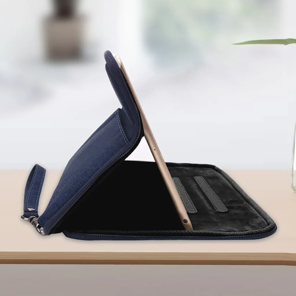 Flat leather case/sleeve