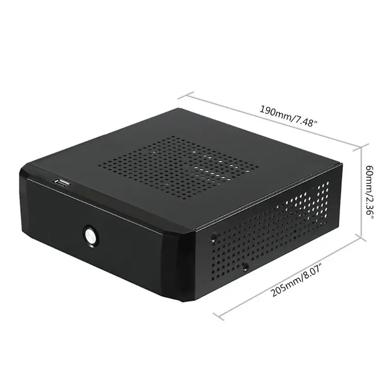 Блок питания для домашнего офиса корпус HTPC чехол компьютера ПК Mini ITX