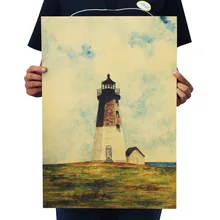 [A2] вечное обетование ностальгического Ретро плакат из крафт-бумаги картина ядро экран для помещений кафе декоративная живопись