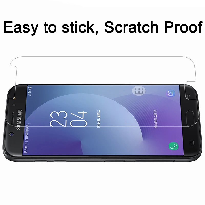 Жесткое закаленное стекло для Samsung Galaxy J7 Pro J5 J3 2017 2016 2015 Защитное Grand Prime G530 Plus Core