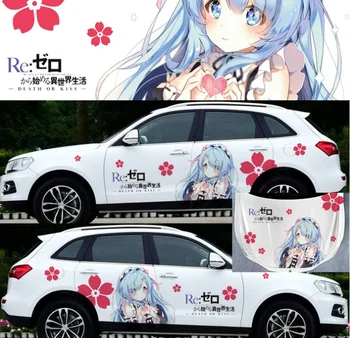 

LEFT SIDE Customized Cartoon Anime Sticker Body Scratch Waterproof Car Modification Car Sticker Decoration Sticker