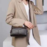 100% cuir véritable femmes sac à main de haute qualité peau de vache femme sac à bandoulière marque de luxe dames sacs à bandoulière nouvelle mode sac à main 3