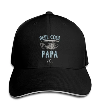 

Reel Cool Papa Fishinger Design Style New Fashion Quality Men Baseball Caps Men Printing Snapback Cap