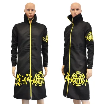 

Anime One Piece Cosplay Trafalgar Law Cloak Cape Cosplay Costume Japanese Anime ONE PIECE Cosplay Costumes