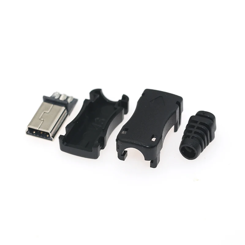 10 шт./партия Micro USB 5P 30V 1.5A Micro/MINI USB Разъемы пластиковый корпус Jack Хвост штекер электрические клеммы